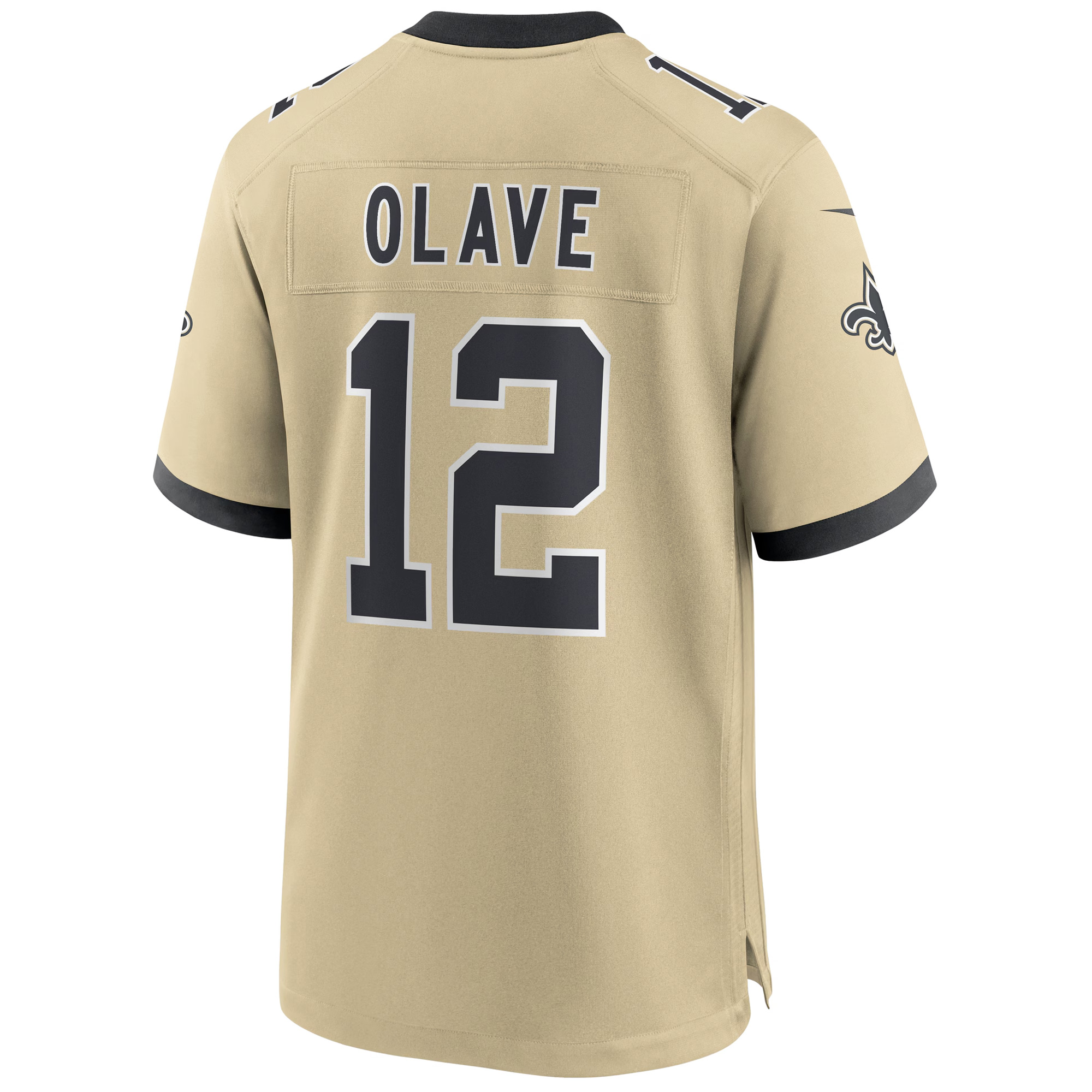 Chris Olave New Orleans Saints Gold 2025 Rivalries Collection Game Jersey - All Stitched - Image 3