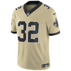 Alternative view of Tyrann Mathieu New Orleans Saints Gold 2025 Rivalries Collection Limited Jersey - All Stitched