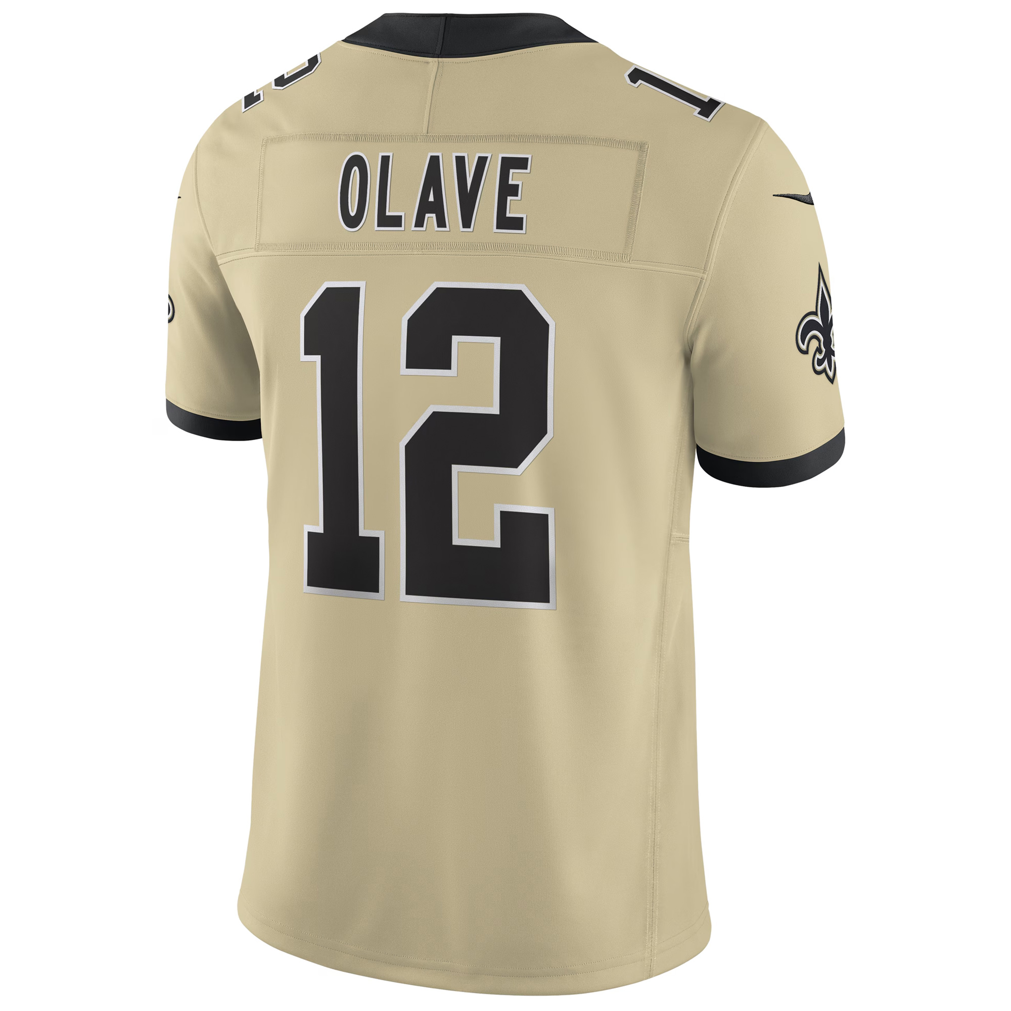 Chris Olave New Orleans Saints Gold 2025 Rivalries Collection Limited Jersey - All Stitched - Image 3