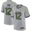 12th Fan Seattle Seahawks Wolf Grey 2025 Rivalries Collection Game Jersey - All Stitched