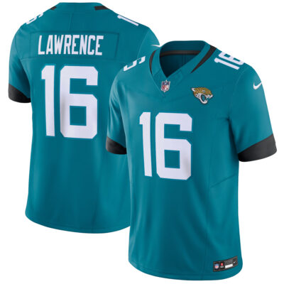 Trevor Lawrence Jacksonville Jaguars Teal Home Vapor F.U.S.E Limited Jersey - All Stitched