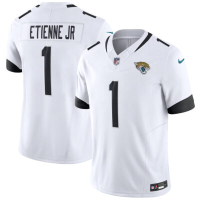 Travis Etienne Jacksonville Jaguars White Road Vapor F.U.S.E Limited Jersey - All Stitched