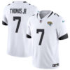Brian Thomas Jr Jacksonville Jaguars White Road Vapor F.U.S.E Limited Jersey - All Stitched