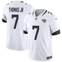 Brian Thomas Jr Jacksonville Jaguars White Road Vapor F.U.S.E Limited Jersey - All Stitched