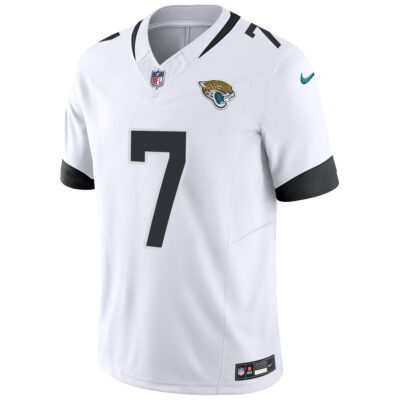 Alternative view of Brian Thomas Jr Jacksonville Jaguars White Road Vapor F.U.S.E Limited Jersey - All Stitched