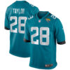 Fred Taylor Jacksonville Jaguars Teal Home Game Jersey - All Stitched