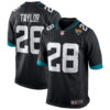 Fred Taylor Jacksonville Jaguars Black Alternate Game Jersey - All Stitched