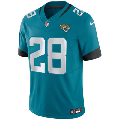 Alternative view of Fred Taylor Jacksonville Jaguars Teal Home Vapor F.U.S.E Limited Jersey - All Stitched