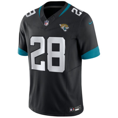 Alternative view of Fred Taylor Jacksonville Jaguars Black Alternate Vapor F.U.S.E Limited Jersey - All Stitched