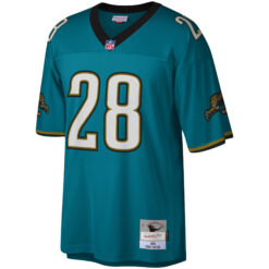 Alternative view of Fred Taylor Jacksonville Jaguars Teal Legacy Jersey - All Stitched