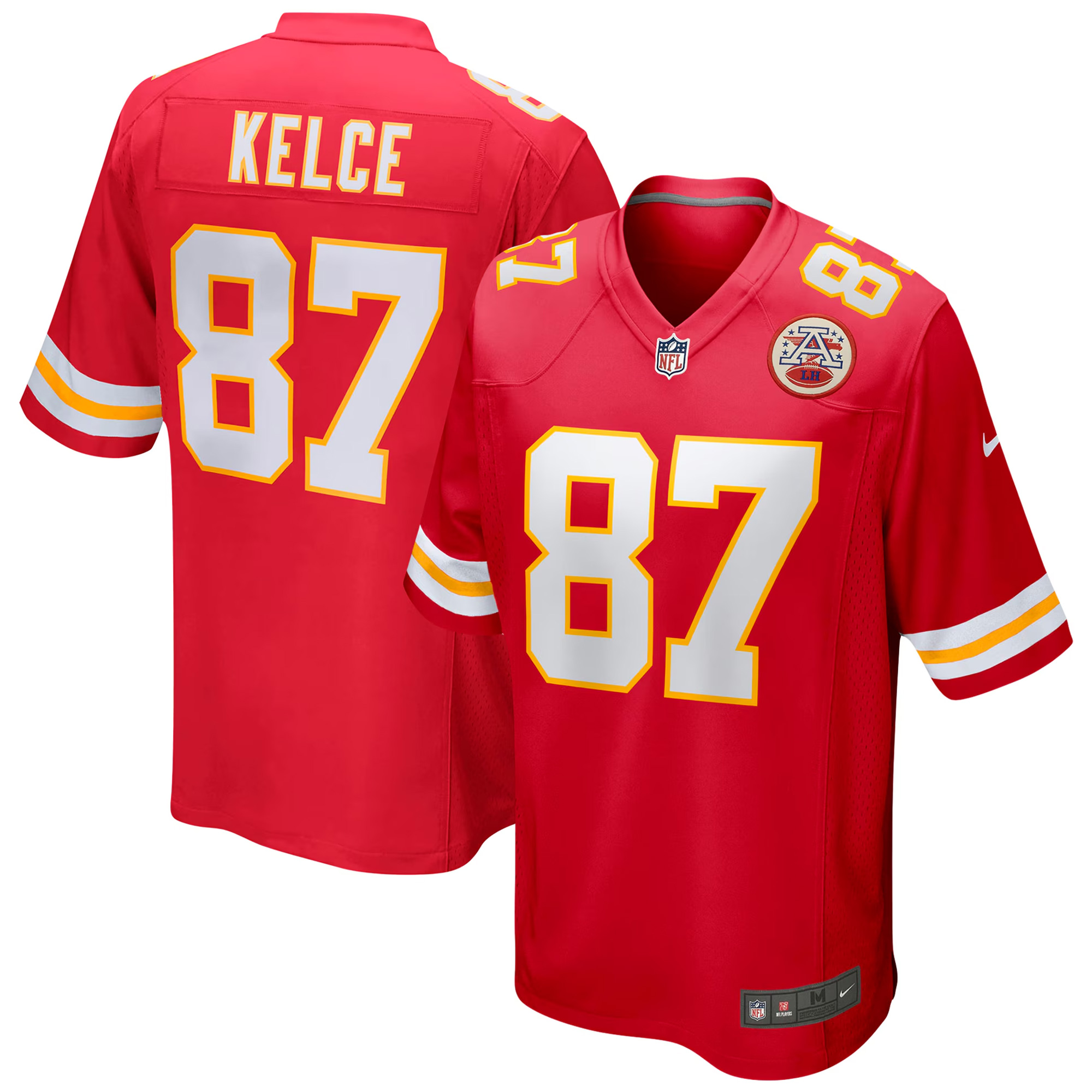 Travis Kelce Kansas City Chiefs Red Home Game Jersey - All Stitched