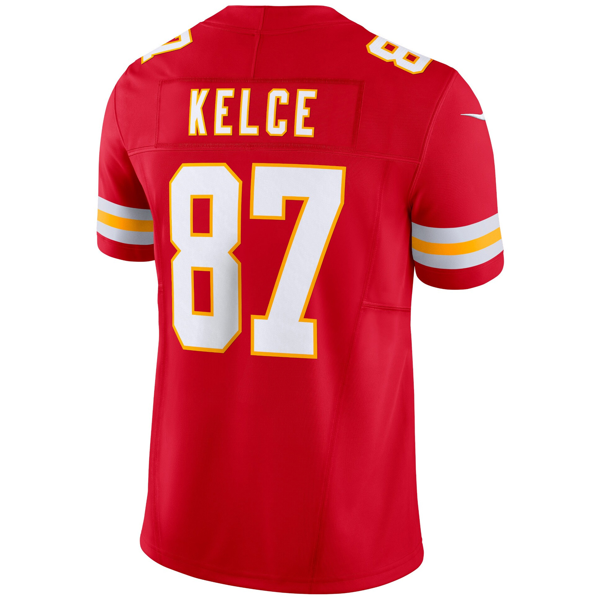 Travis Kelce Kansas City Chiefs Red Home Vapor F.U.S.E Limited Jersey - All Stitched - Image 3
