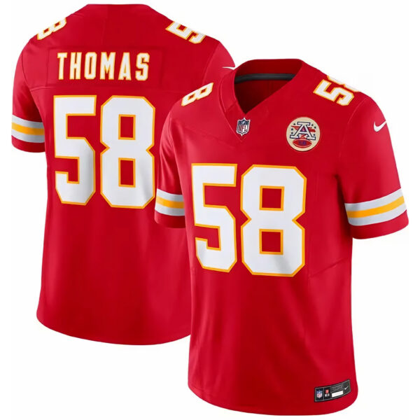 Derrick Thomas Kansas City Chiefs Red Home Vapor F.U.S.E Limited Jersey - All Stitched