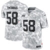 Derrick Thomas Kansas City Chiefs Arctic Camo 2024 Salute To Service Limited Jersey - All Stitched