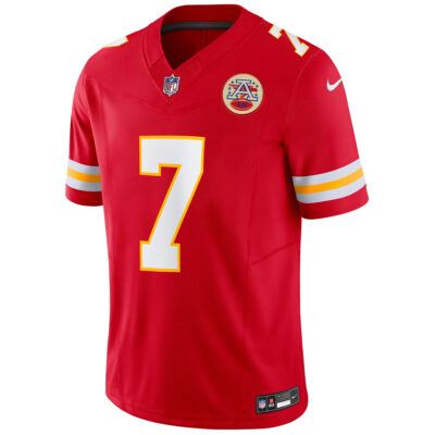 Alternative view of Harrison Butker Kansas City Chiefs Red Home Vapor F.U.S.E Limited Jersey - All Stitched
