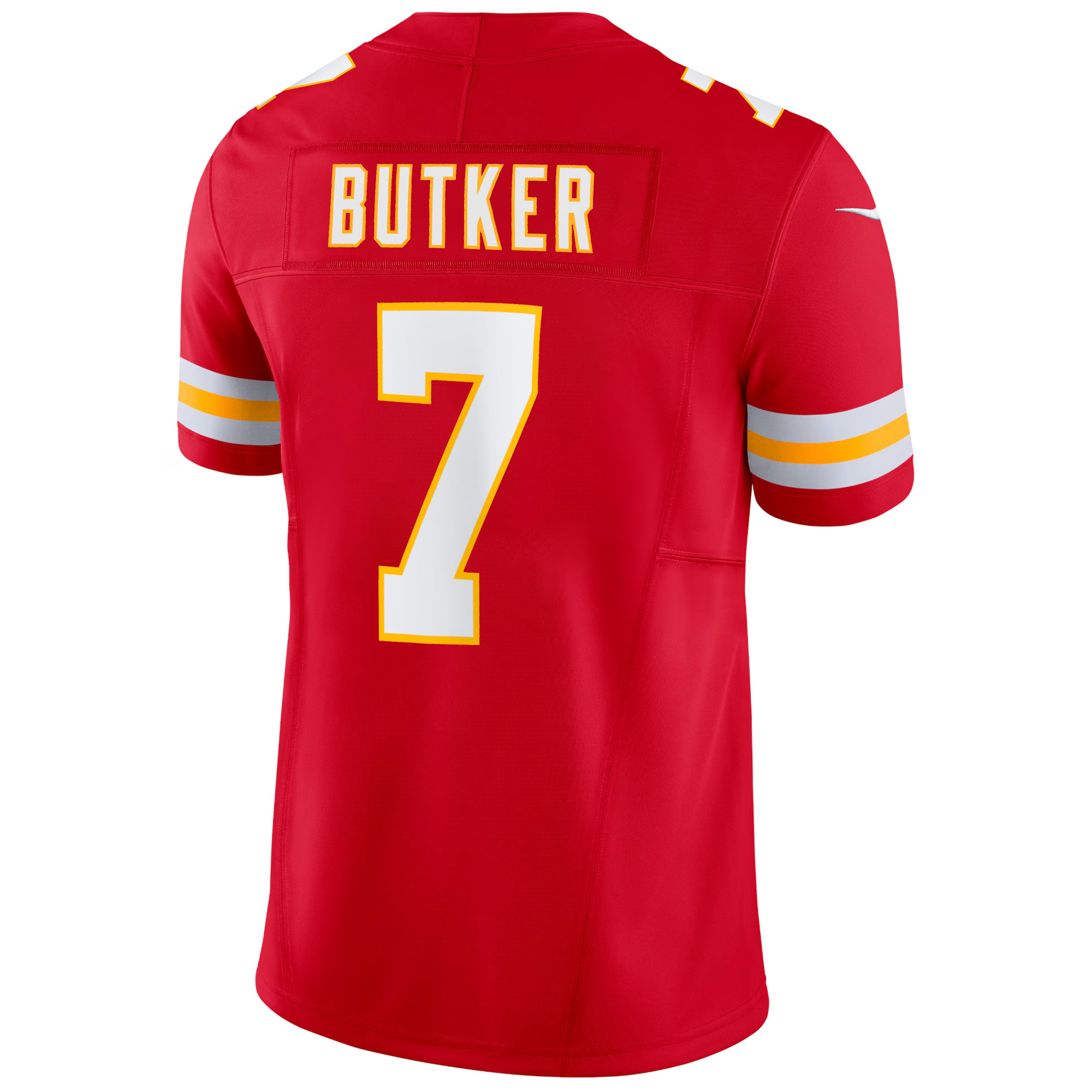 Harrison Butker Kansas City Chiefs Red Home Vapor F.U.S.E Limited Jersey - All Stitched - Image 3