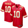 Isiah Pacheco Kansas City Chiefs Red Home Game Jersey - All Stitched
