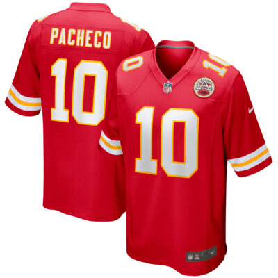 Isiah Pacheco Kansas City Chiefs Red Home Game Jersey - All Stitched