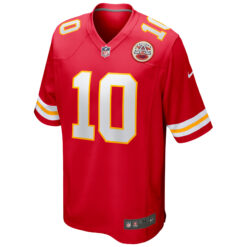 Alternative view of Isiah Pacheco Kansas City Chiefs Red Home Game Jersey - All Stitched