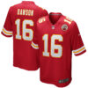 Len Dawson Kansas City Chiefs Red Home Game Jersey - All Stitched