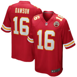 Len Dawson Kansas City Chiefs Red Home Game Jersey - All Stitched