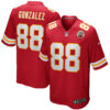 Tony Gonzalez Kansas City Chiefs Red Home Game Jersey - All Stitched