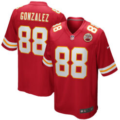 Tony Gonzalez Kansas City Chiefs Red Home Game Jersey - All Stitched