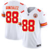 Tony Gonzalez Kansas City Chiefs White Road Vapor F.U.S.E Limited Jersey - All Stitched