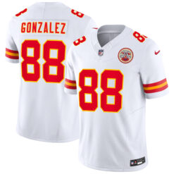 Tony Gonzalez Kansas City Chiefs White Road Vapor F.U.S.E Limited Jersey - All Stitched
