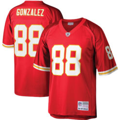 Tony Gonzalez Kansas City Chiefs Red Legacy Jersey - All Stitched