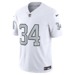 Alternative view of Bo Jackson Las Vegas Raiders White Alternate Vapor F.U.S.E Limited Jersey - All Stitched