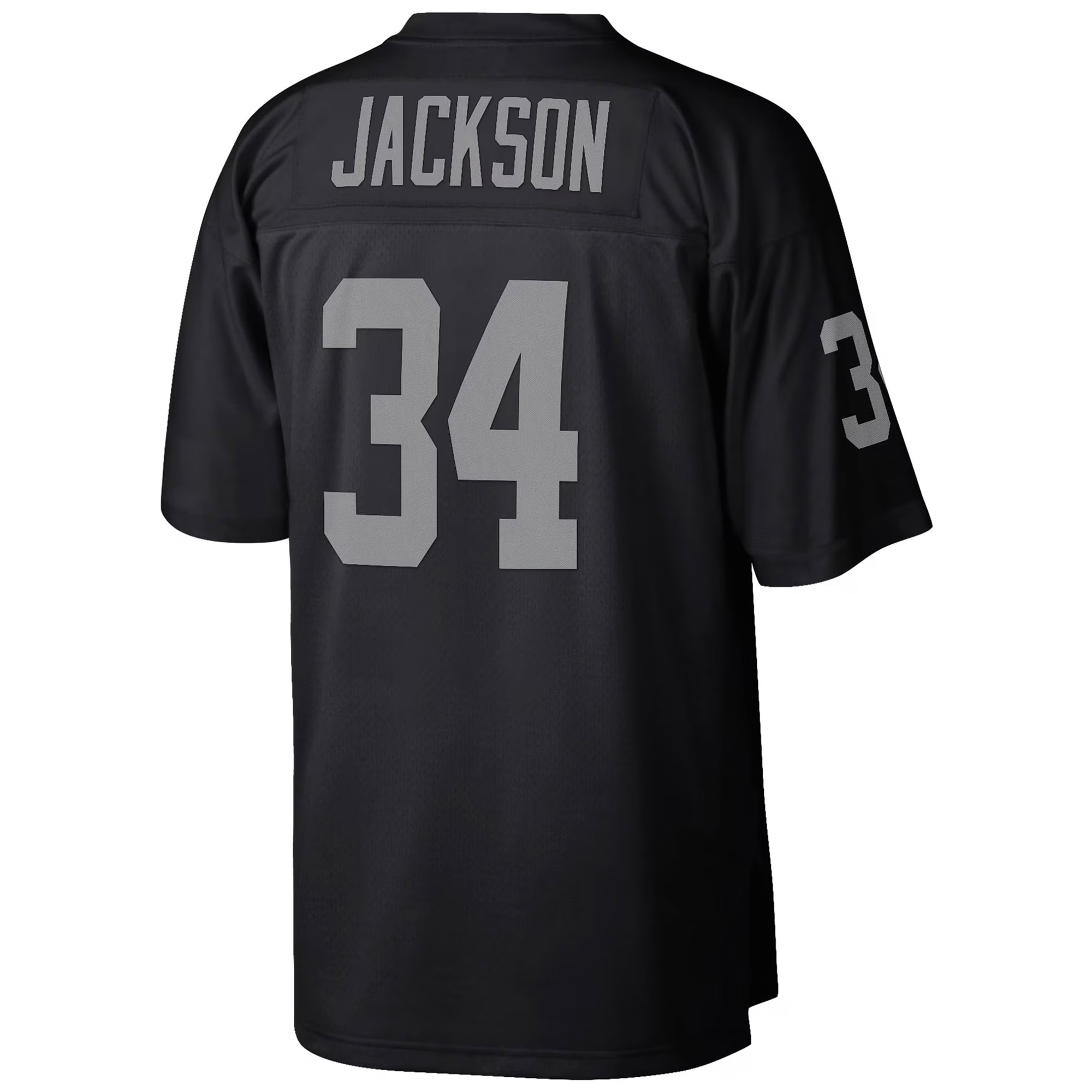 Bo Jackson Las Vegas Raiders Black Legacy Jersey - All Stitched - Image 3