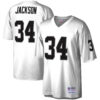 Bo Jackson Las Vegas Raiders White Legacy Jersey - All Stitched