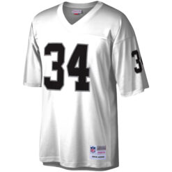 Alternative view of Bo Jackson Las Vegas Raiders White Legacy Jersey - All Stitched