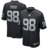 Maxx Crosby Las Vegas Raiders Black Home Game Jersey - All Stitched