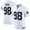 Maxx Crosby Las Vegas Raiders White Road Vapor F.U.S.E Limited Jersey - All Stitched