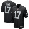 Davante Adams Las Vegas Raiders Black Home Game Jersey - All Stitched