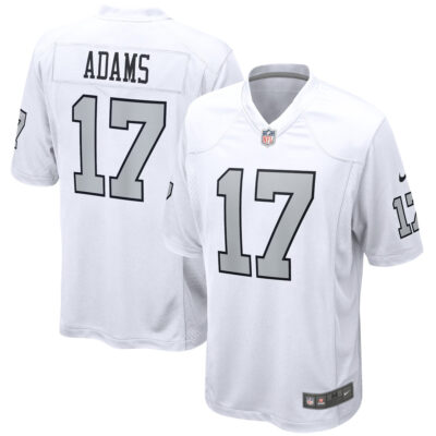 Davante Adams Las Vegas Raiders White Alternate Game Jersey - All Stitched