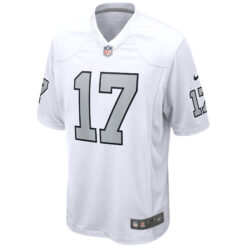 Alternative view of Davante Adams Las Vegas Raiders White Alternate Game Jersey - All Stitched