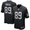 Brock Bowers Las Vegas Raiders Black Home Game Jersey - All Stitched