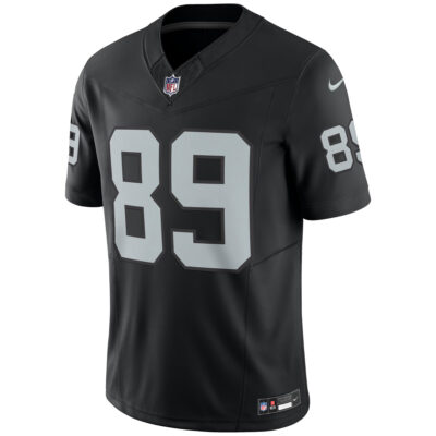 Alternative view of Brock Bowers Las Vegas Raiders Black Home Vapor F.U.S.E Limited Jersey - All Stitched