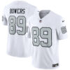 Brock Bowers Las Vegas Raiders White Alternate Vapor F.U.S.E Limited Jersey - All Stitched