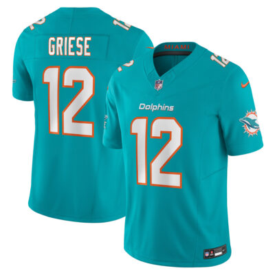 Bob Griese Miami Dolphins Aqua Home Vapor F.U.S.E Limited Jersey - All Stitched