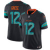 Bob Griese Miami Dolphins Pitch Blue 2025 Rivalries Collection Limited Jersey - All Stitched