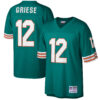 Bob Griese Miami Dolphins Aqua Legacy Jersey - All Stitched