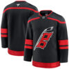 Carolina Hurricanes Black Home Premium Jersey - All Stitched