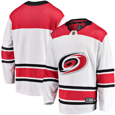 Carolina Hurricanes White Away Premium Jersey - All Stitched