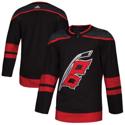 Carolina Hurricanes Black Home Jersey - All Stitched