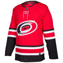 Alternative view of Carolina Hurricanes Red Home Jersey - All Stitched