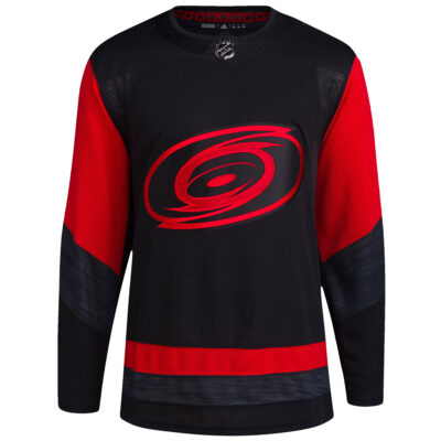 Alternative view of Carolina Hurricanes White 2023 NHL Stadium Series Primegreen Jersey - All Stitched